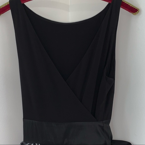 *NWT* SLNY Metallic Tulle Midi Dress - Picture 6 of 12